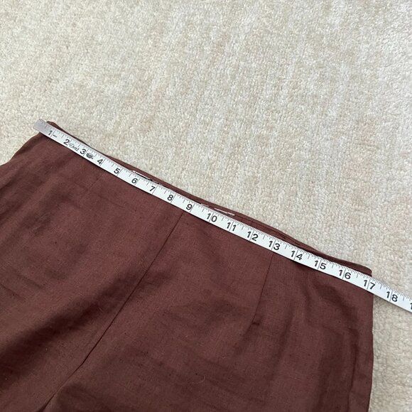 3 for $6 Summer Casual Boho Lace Up Brown Pants - Picture 8 of 10